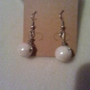 Women's Handmade Pink Swirly Earrings